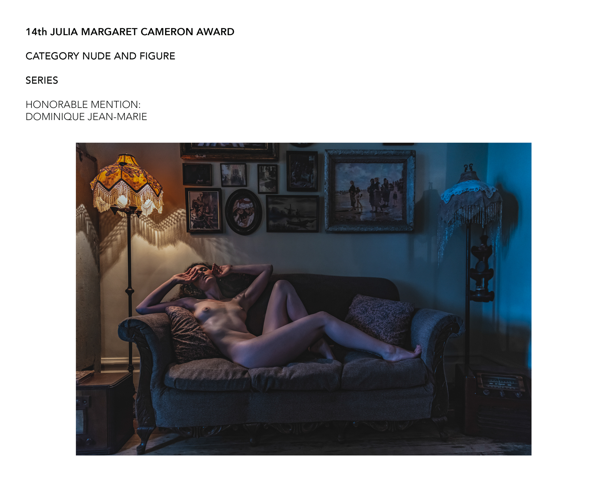 1-14th Julia Margaret Cameron Awards-Nude
